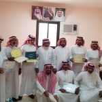 ‏مدير التعليم بمحافظة المجمعة يكرم المجتازين لبرنامج دافع الوطني