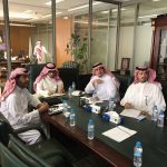 اجتماع لتفعيل مذكرة التفاهم بين الادارة العامة وهيئة الهلال الاحمر