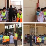 تفعيل الاسبوع التمهيدي للسلامة بمتوسطة و ثانوية نور الغد الاهليه بالذيبية بتعليم حفرالباطن