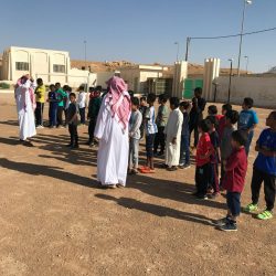 مدير الامن والسلامه يتفقد بعض مدارس تعليم محايل لتوفير أدوات الامن والسلامه