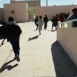 تنفيذ خطة اخلاء بابتدائية  الوسام النموذجية بتعليم حفرالباطن