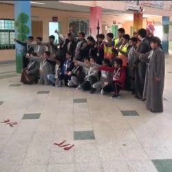 تنفيذ خطه الإخلاء  الثالثة في الابتدائية الثانيه عشر بتعليم حفرالباطن