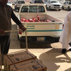 تنفيذ خطة إخلاء فرضية في إبتدائية محمد بن عبدالوهاب بعرعر