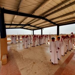 تعليم الجوف – تفعيل الاسبوع التمهيدي للسلامة المدرسية في ابتدائية هديب بقطاع صوير