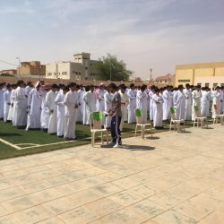 تعليم الجوف – تنفيذ خطة الإخلاء في ابتدائية القمم الدولية بقطاع سكاكا