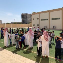 ابتدائية أبي بن كعب بتعليم الزلفي تنفذ فرضية إخلاء