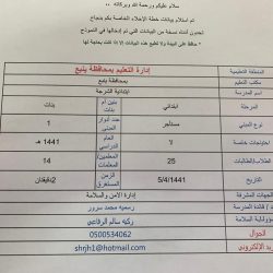 تعليم ينبع – خطة اخلاء افتراضية في تحفيظ القرآن بينبع البحر