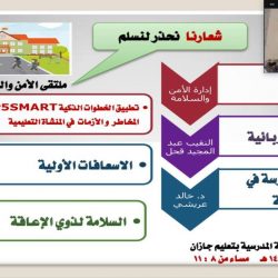 تعليم القريات #نفذت ادارة الامن والسلامه المدرسيه ورشة عمل اليوم الكامل للسلامه لطالبات اول ثانوي والذي ابتداء بالتعريف على مفهوم السلامه والعصف الذهني عن مواطن السلامه وعرض طفايات الحريق وانواعها وطرق استخدام كل نوع وخطط الاخلاء وانواعها واهميتها وتلى ذلك عرض فيديو عن السلامه الكامله في المباني والمنشآت التعليميه