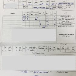 تعليم ينبع# زيارات ميدانية  لتفقد استمارة  السلامة المدرسية داخل المنشأة التعليمية