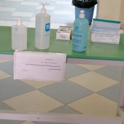 زيارة تفقدية لمراقبي قسم السلامة بتعليم الزلفي لاستمارة السلامة