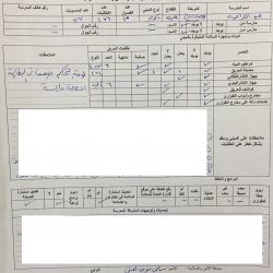 زيارة (المتوسطة السادسة ) لتقييم السلامة في المبنى.