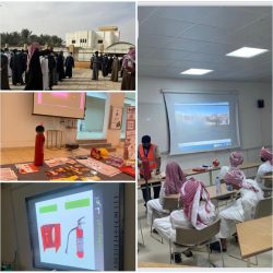 # تعليم الجوف #أدارة الامن والسلامة مشاركة مدارس قطاع صوير (جوزاء البنيه)